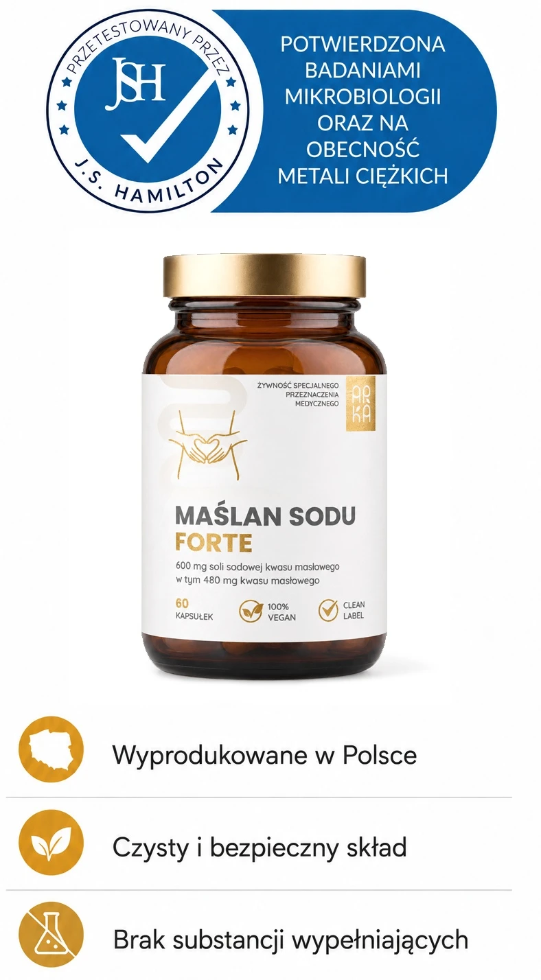 maślan sodu badania
