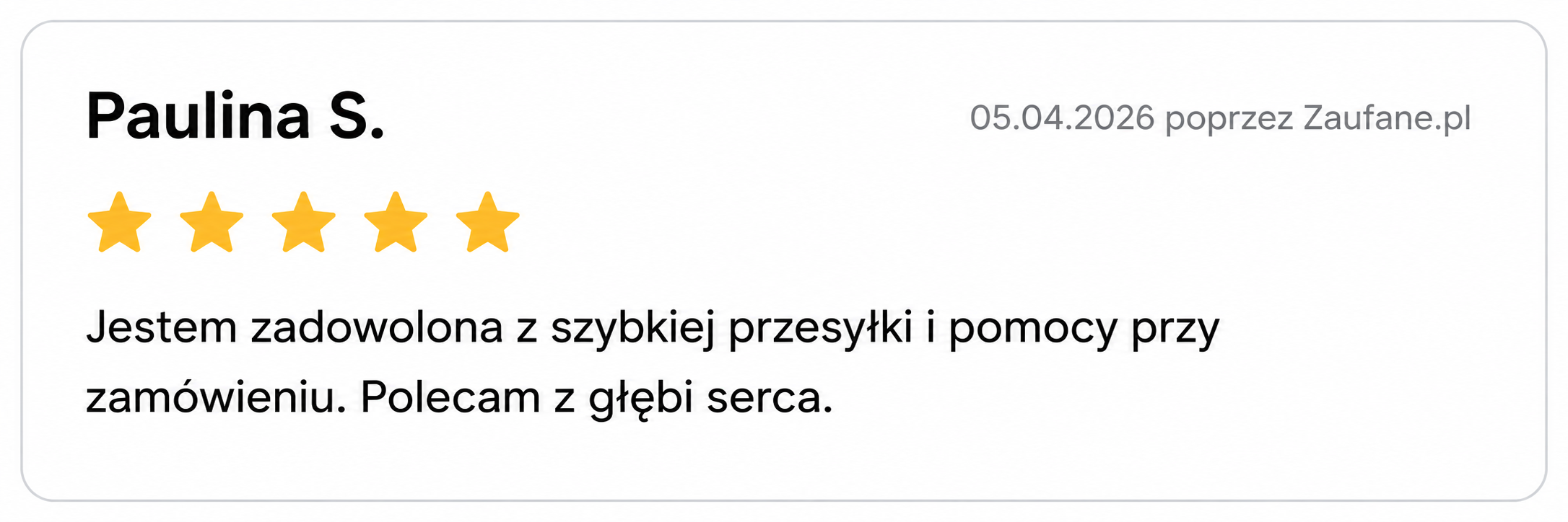 Opinia klienta 8